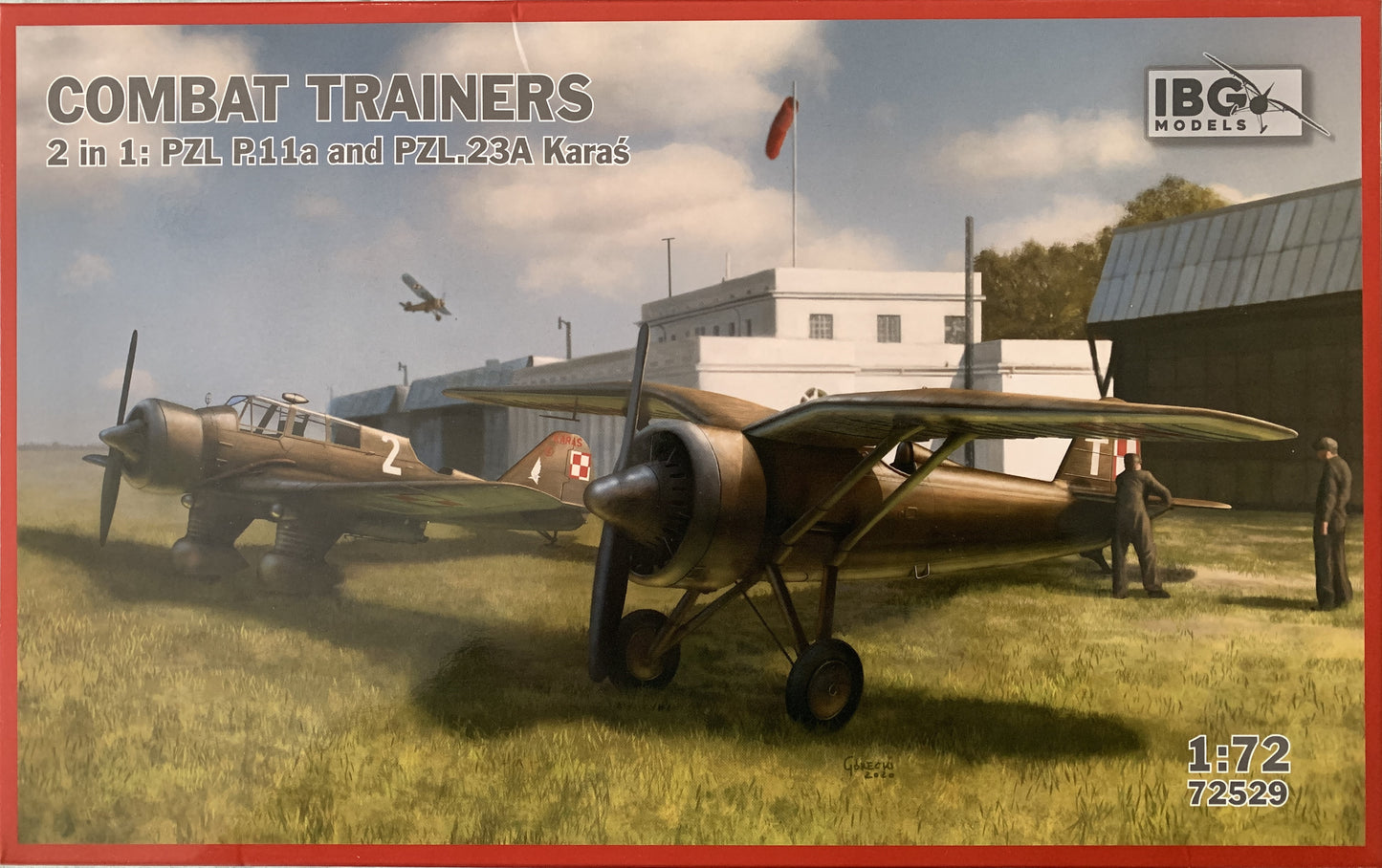 IBG 1/72 Combat Trainers 2 in 1, PZL P.11a & PZL.23A Karas