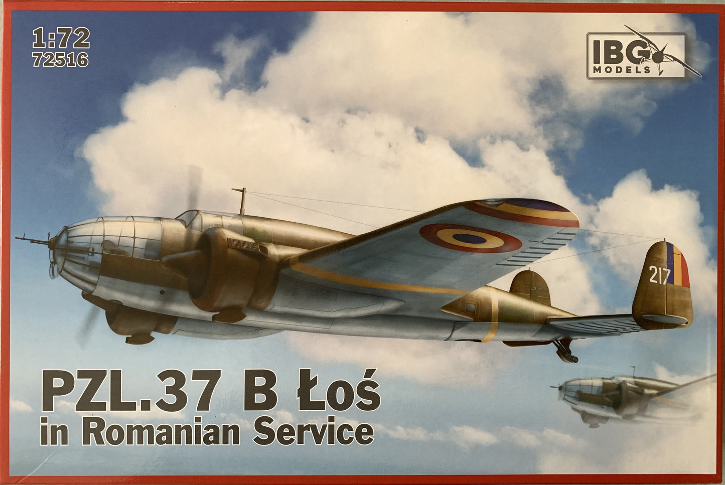 IBG 1/72 PZL.37B Los in Romanian service