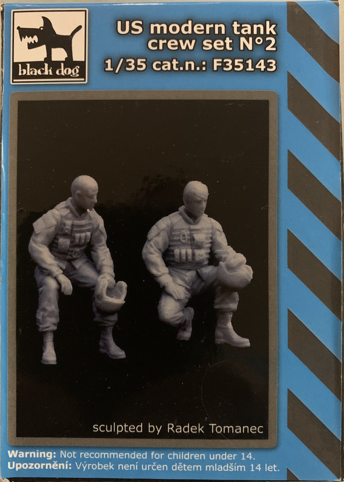 Black Dog 1/35 US Modern Tank Crew set No.2