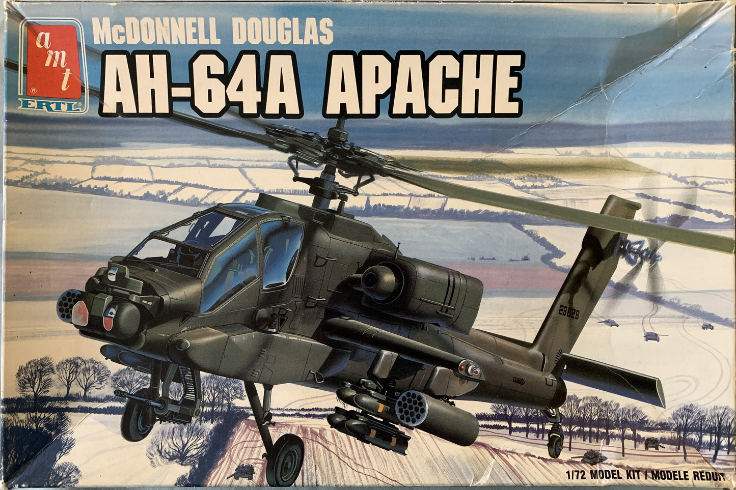 AMT 1/72 McDonnel Douglas AH-64A Apache