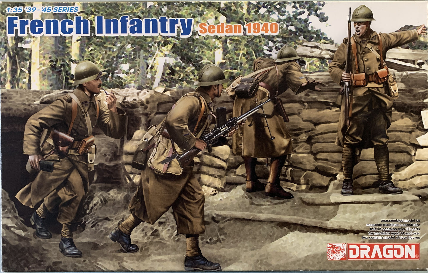 Dragon 1/35 French Infantry Sedan 1940