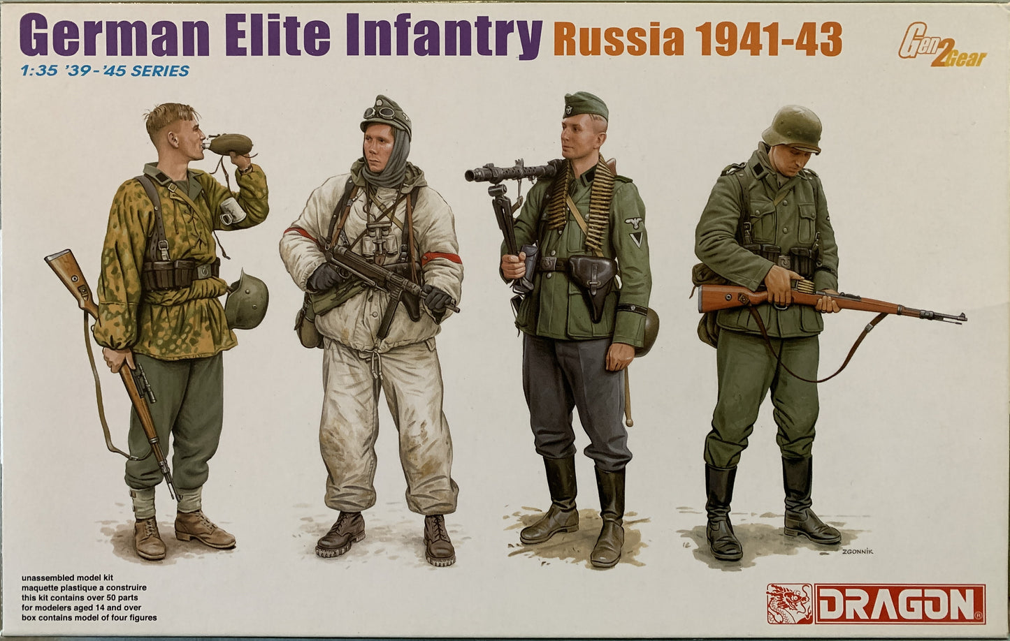 Dragon 1/35 German Elite Infantry Russia 1941 - 43