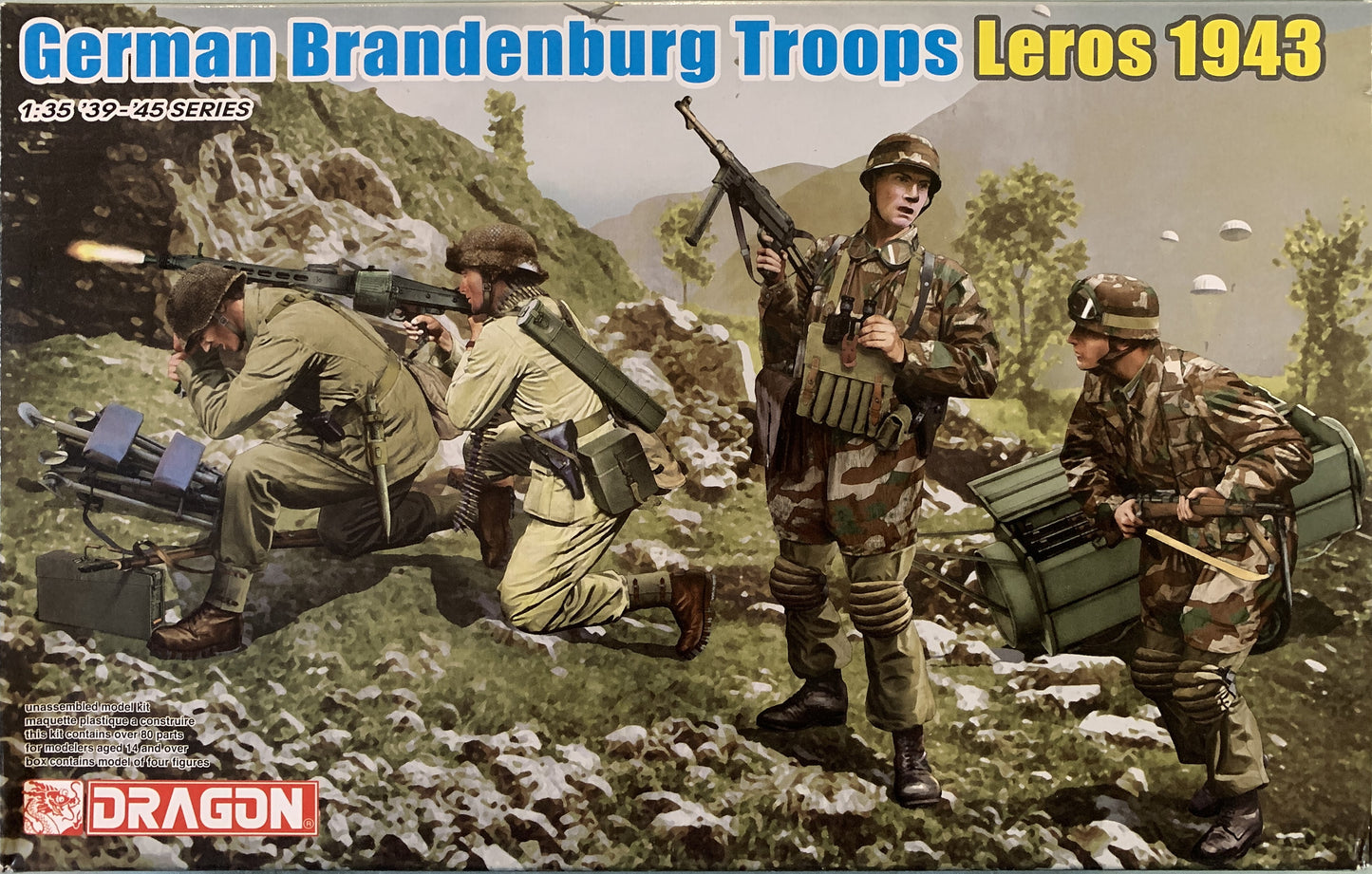 Dragon 1/35 German Brandenberg Troops Leros 1943