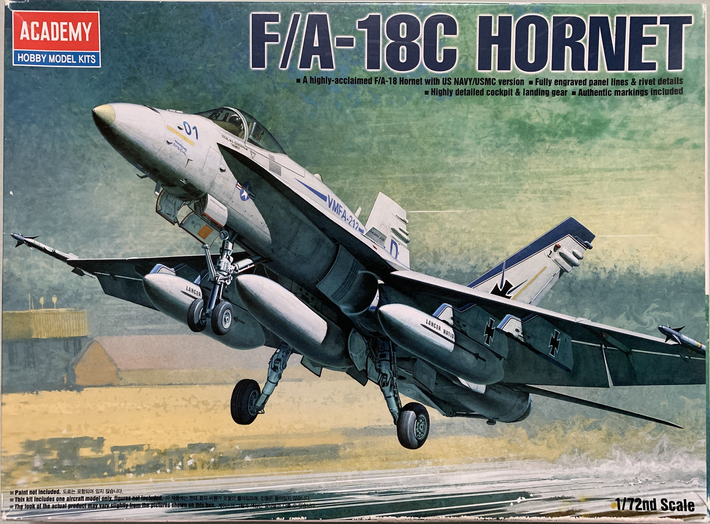 Academy 1/72 F/A-18C Hornet