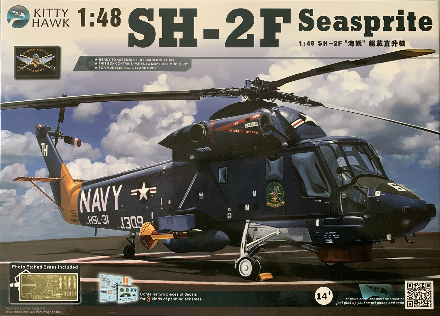 Kitty Hawk 1/48 SH-2F Seasprite