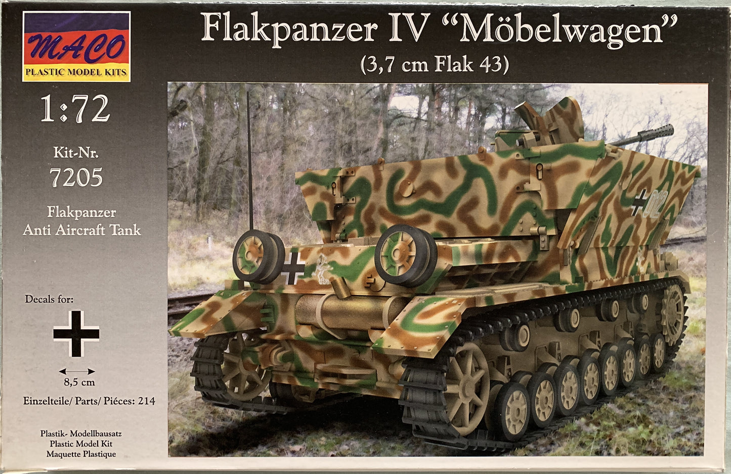 Maco 1/72 Flakpanzer IV "Mobelwagen"