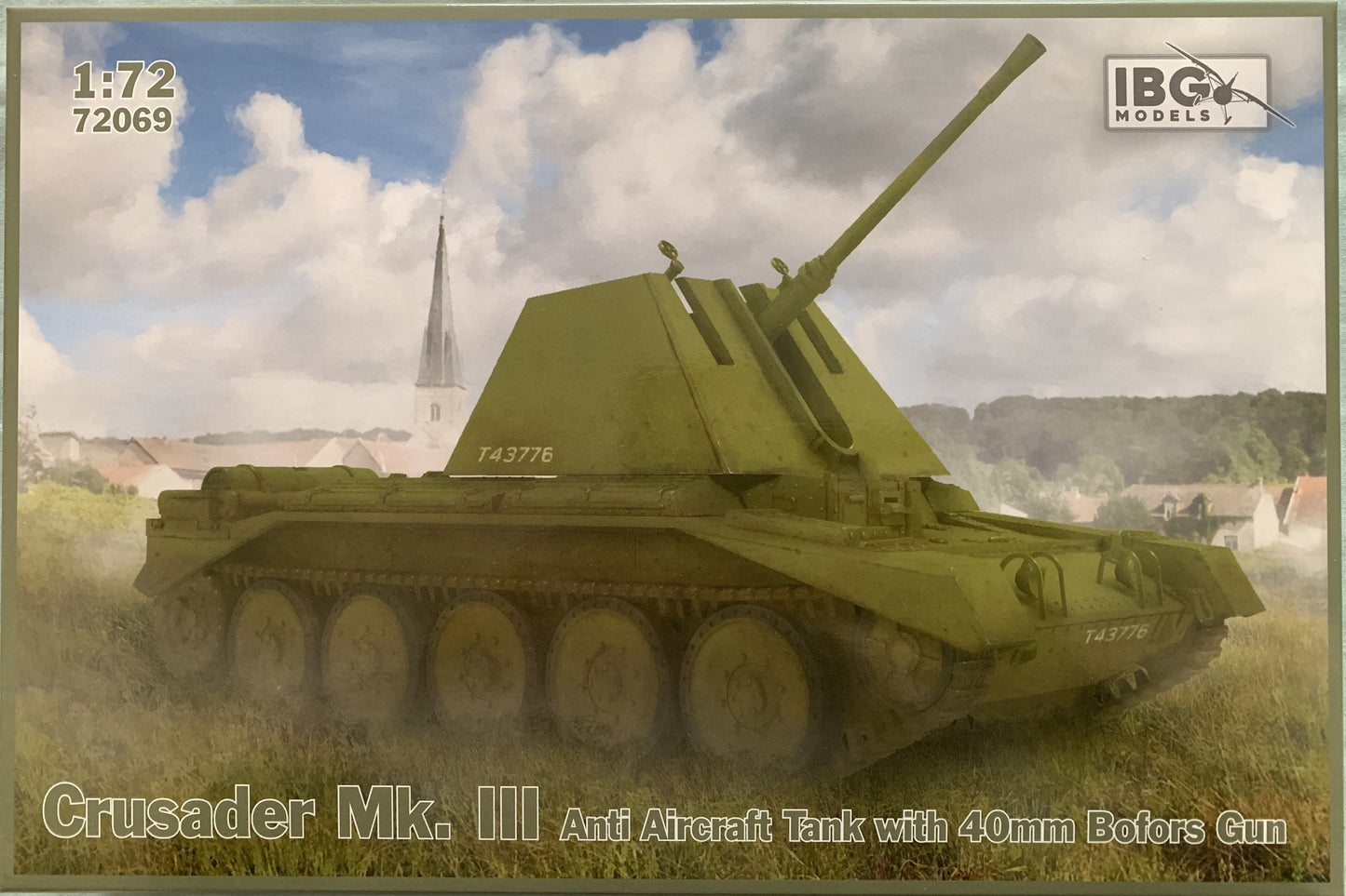IBG 1/72 Crusader Mk.III A.A Tank with 40mm Bofors Gun