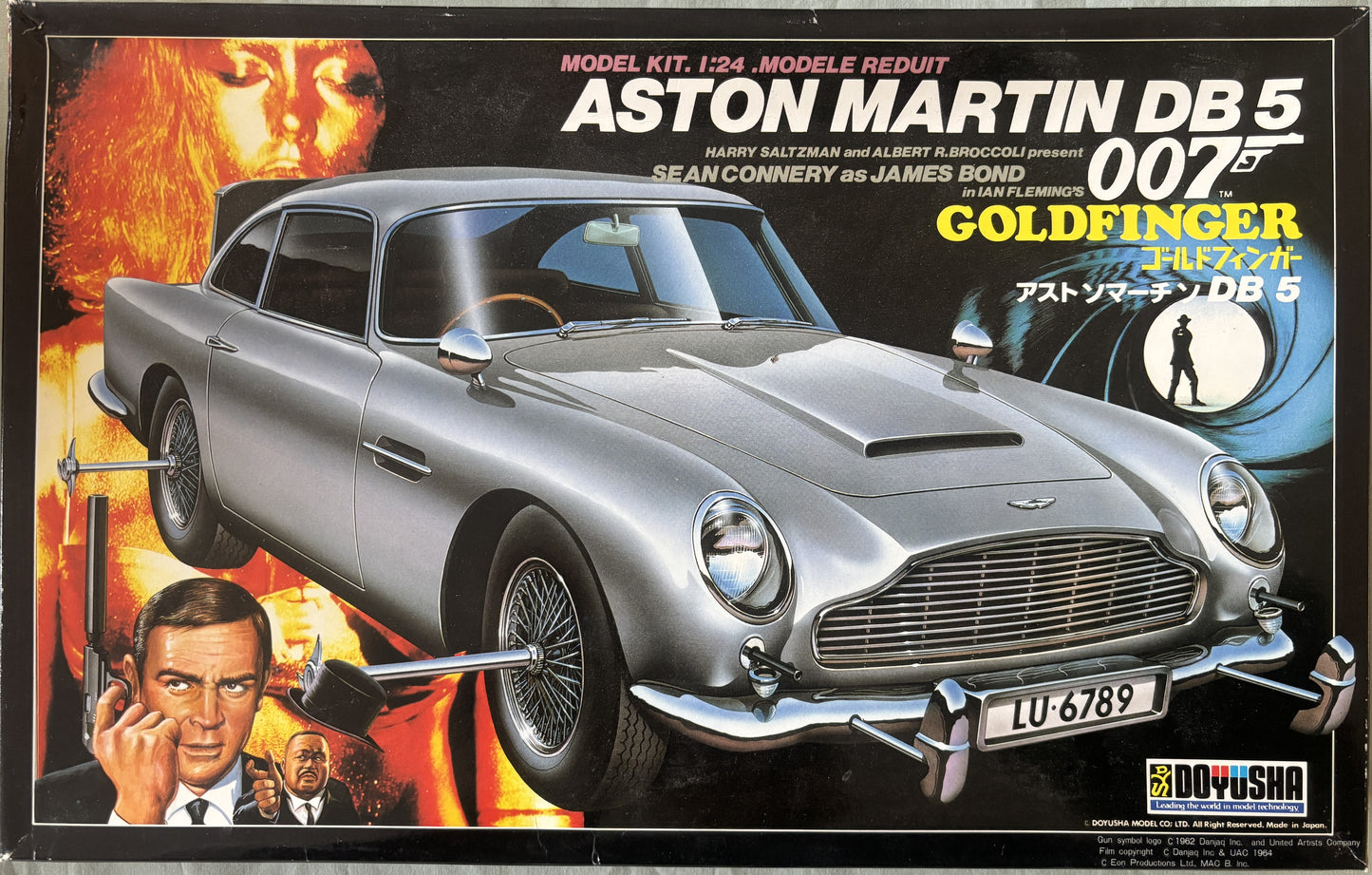 Doyusha 1/24 James Bond 007 Goldfinger Aston Martin DB5