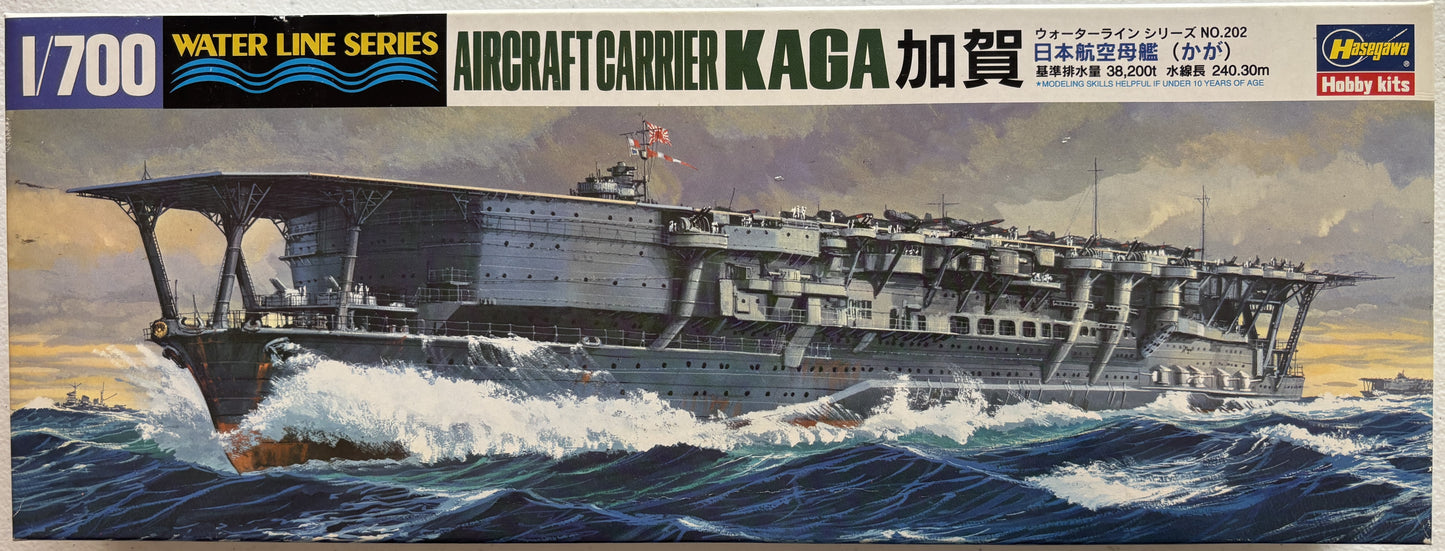 Hasegawa 1/700 Japanese Aircraft Carrier KAGA