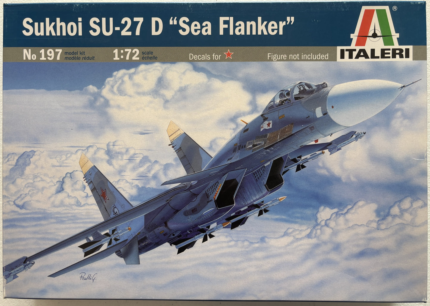 Italeri 1/72 Sukhoi SU-27D "Sea Flanker"