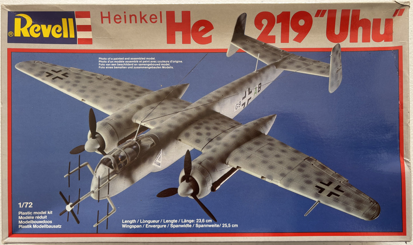 Revell 1/72 Heinkel He 219 "Uhu"