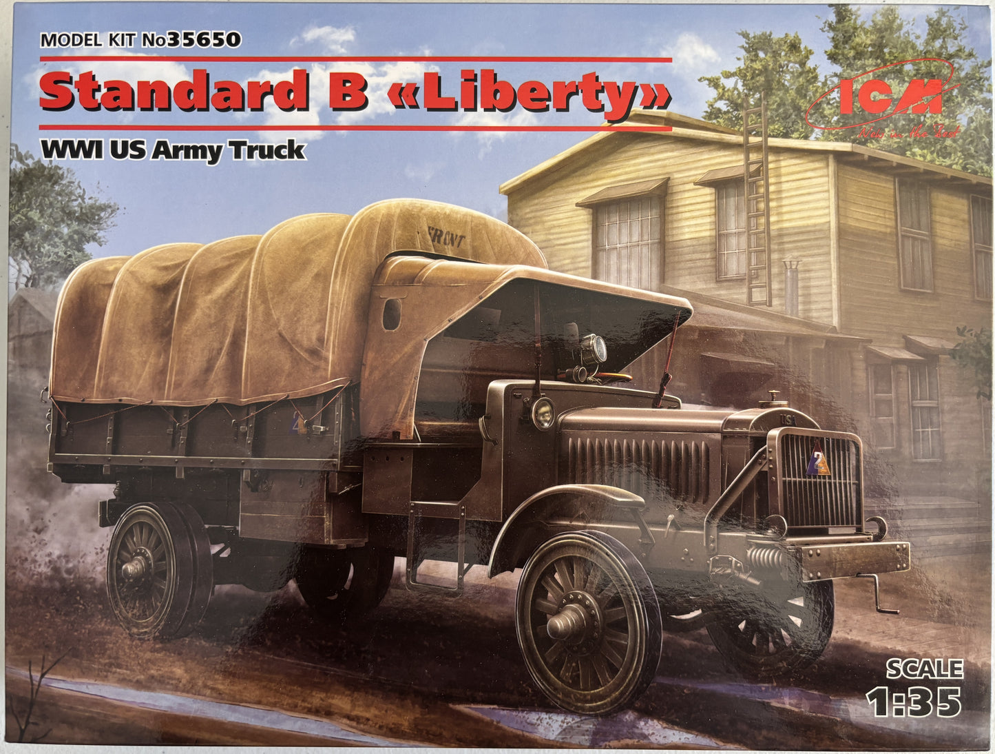 ICM 1/35 Standard B "Liberty" WWI US Army Truck