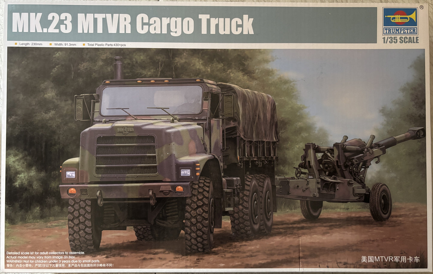 Trumpeter 1/35 Mk.23 MTVR Cargo Truck