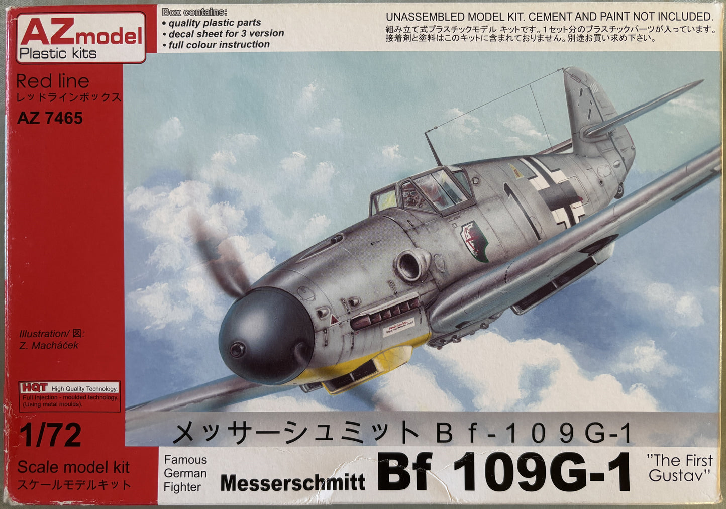 AZ Model 1/72 Messerschmitt Bf 109G-1 "The First Gustav"