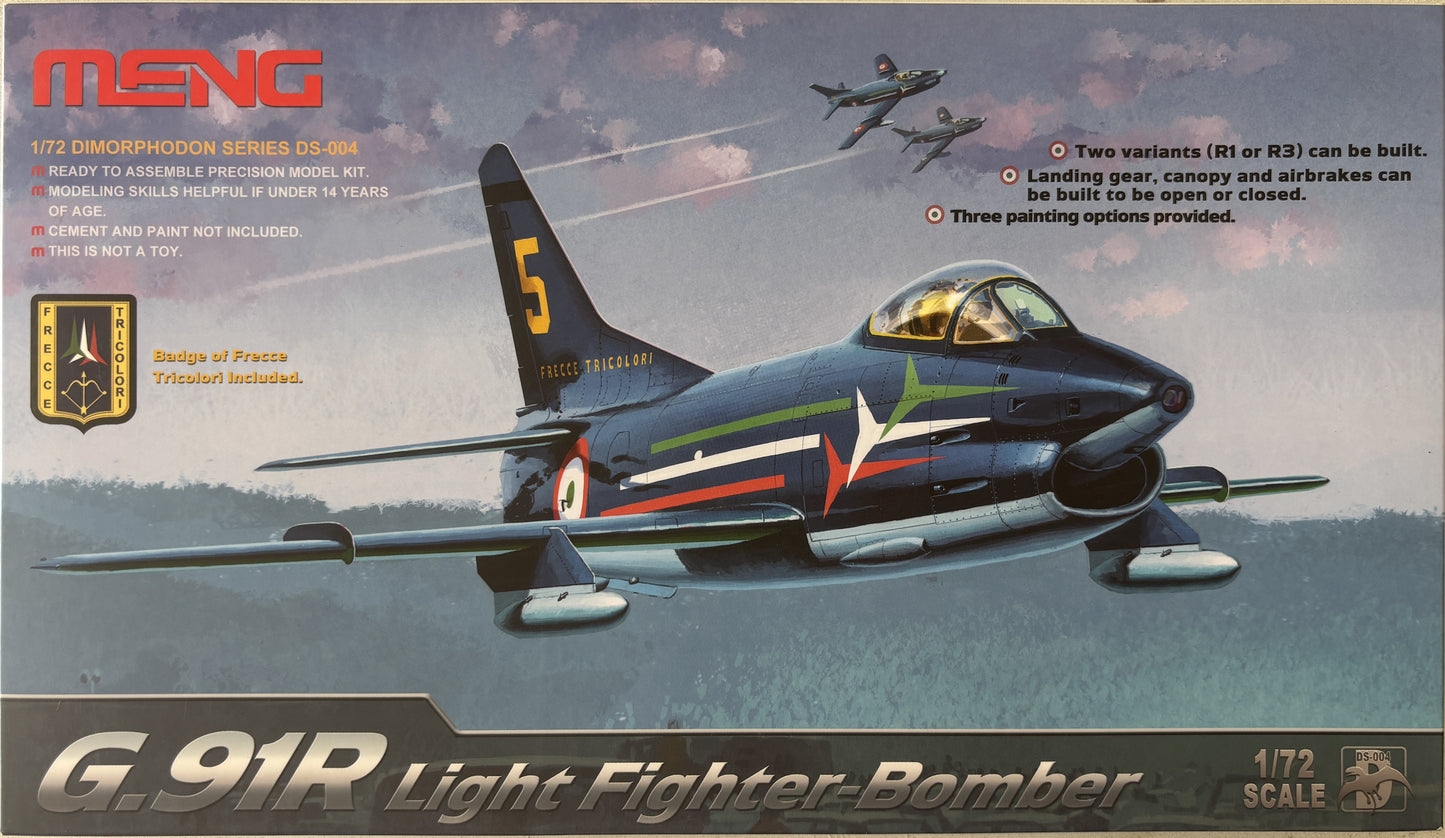 Meng 1/72 G.91R Light Fighter-Bomber