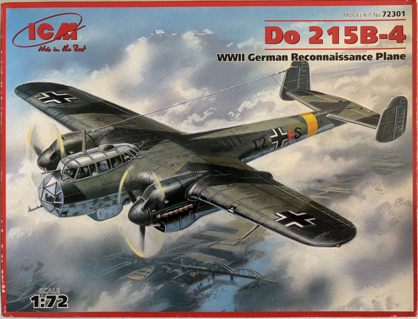 ICM 1/72 Do 215B-4 WWII German Reconnaissance Plane