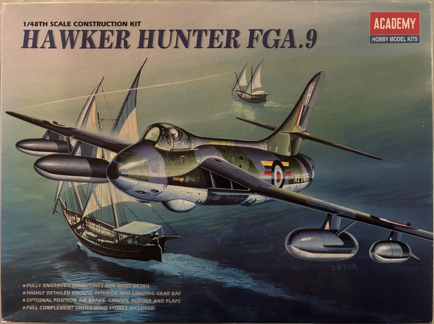 Academy 1/48 Hawker Hunter FGA.9