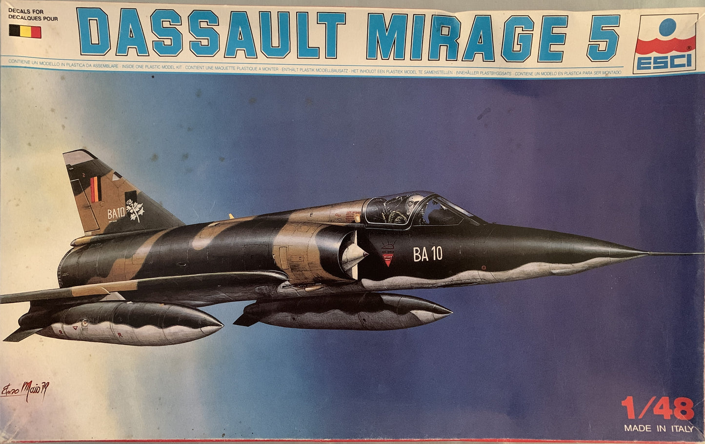 ESCI 1/48 Dassault Mirage 5