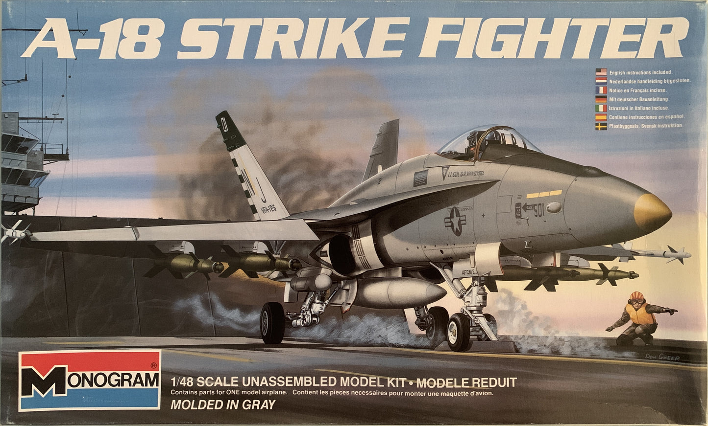 Monogram 1/48 A-18 Strike Fighter