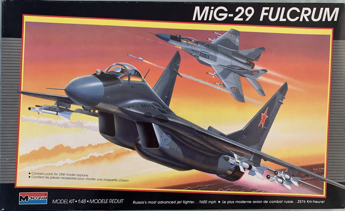 Monogram 1/48 Mig-29 Fulcrum