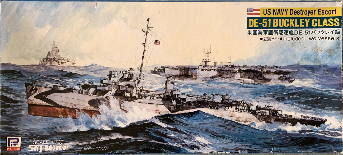 Pit Road 1/700 DE-51 Buckley Class Destroyer Escort