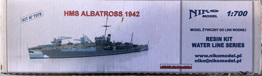 [11] Niko Model 1/700 HMS Albatross 1942