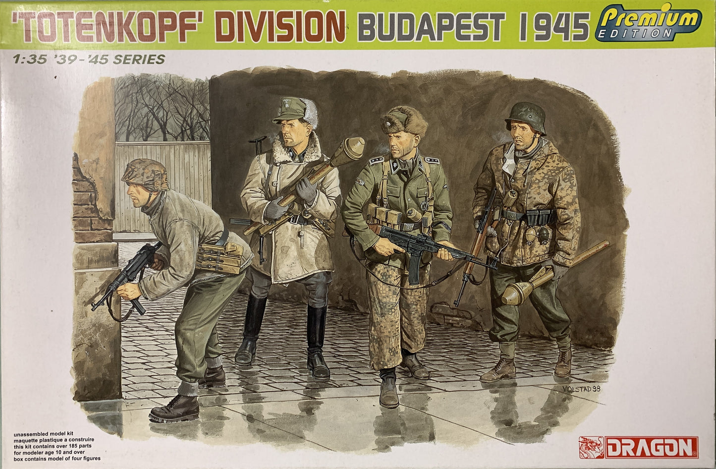 Dragon 1/35 Totenkopf Division Budapest 1945 - Premium Edition