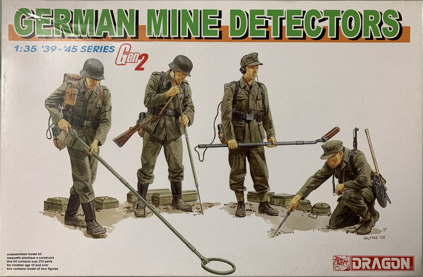 Dragon 1/35 German Mine Detectors - GEN 2