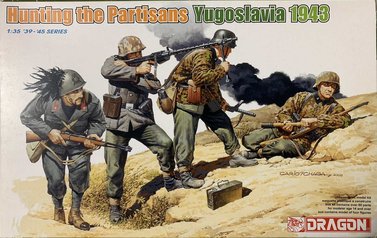 Dragon 1/35 Hunting The Partisans Yugoslavia 1943