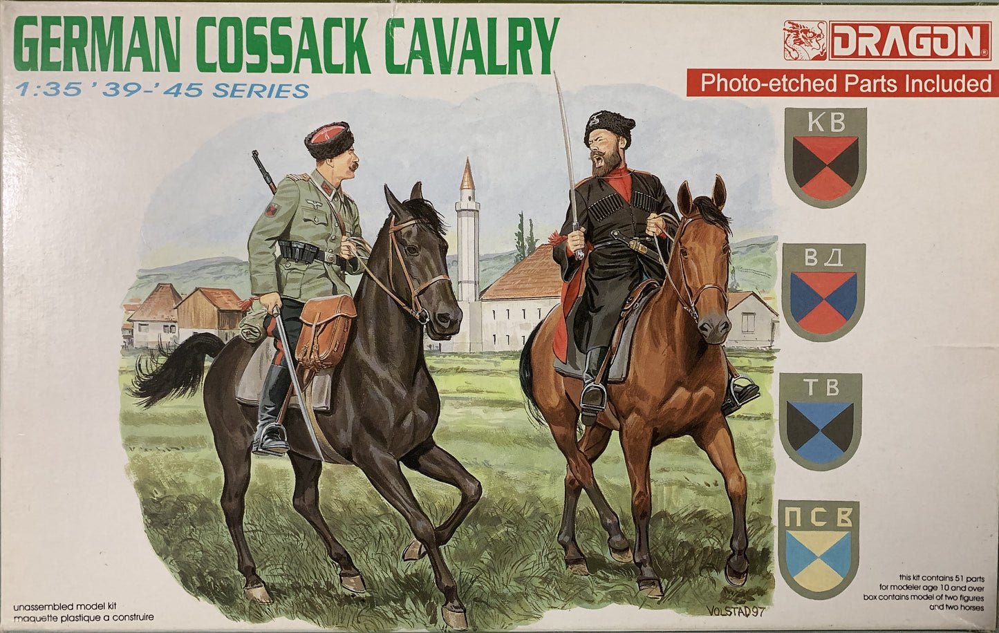 Dragon 1/35 German Cossack Cavalry