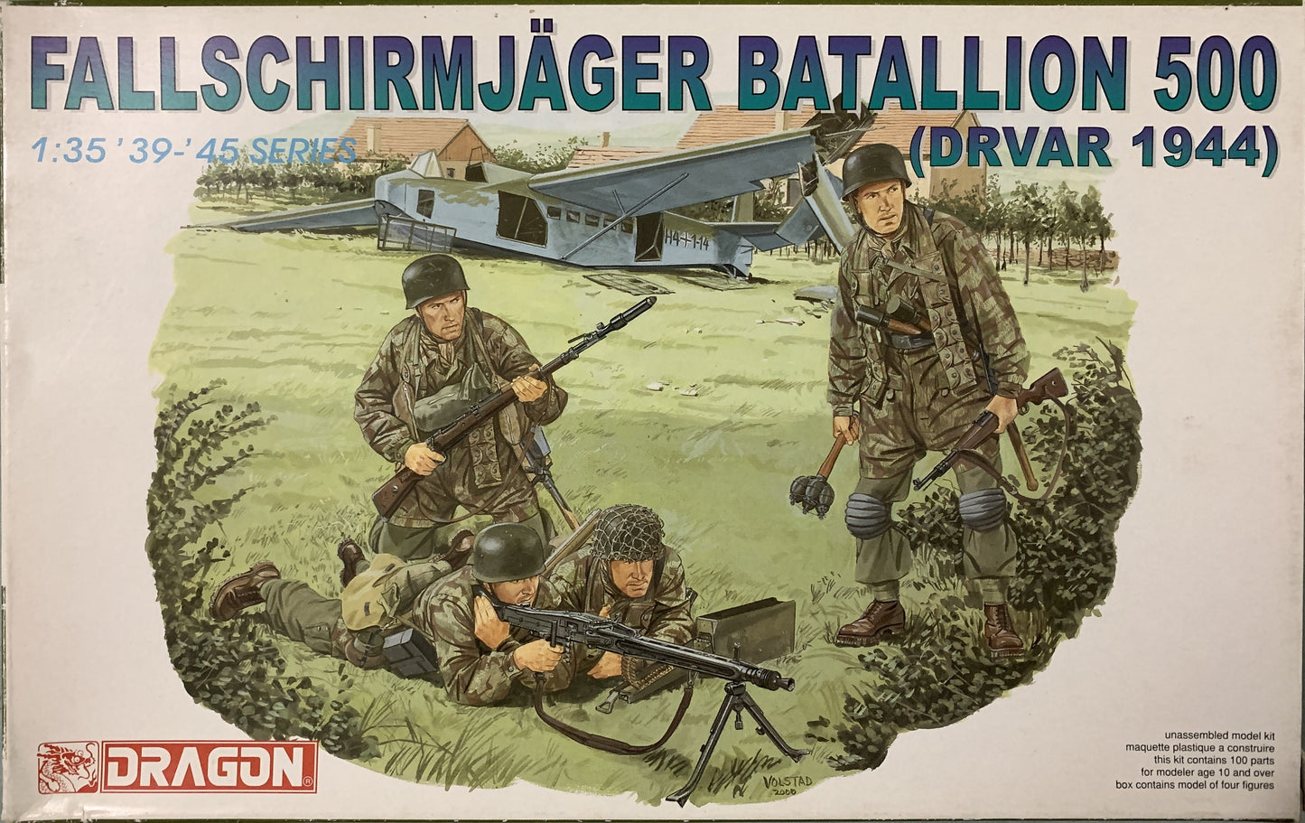 Dragon 1/35 Fallschirmjager Batallion 500 (Drvar 1944)