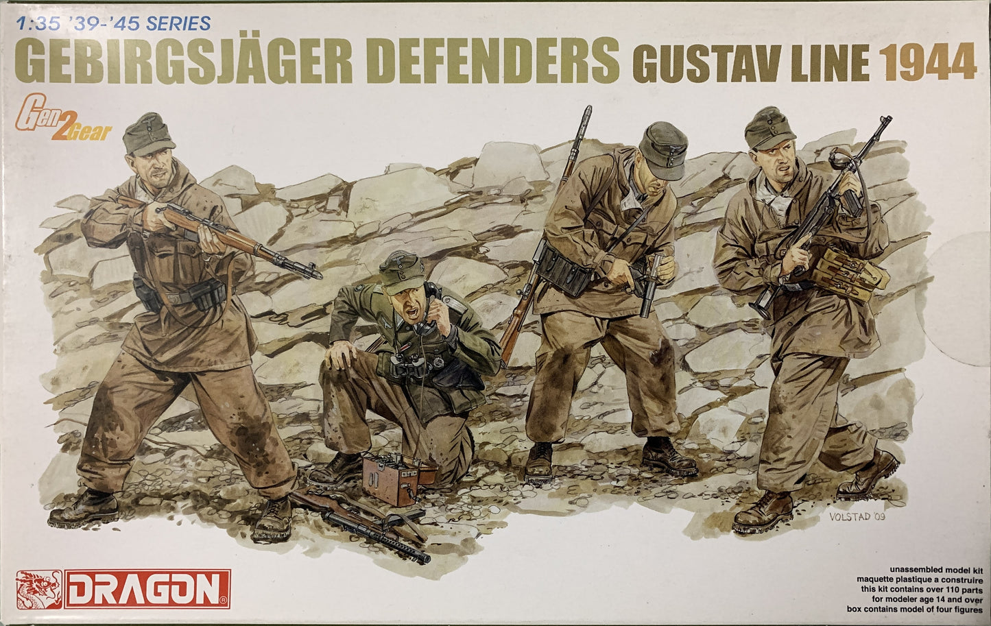 [03] Dragon 1/35 Gebirgsjager Defenders Gustav Line 1944