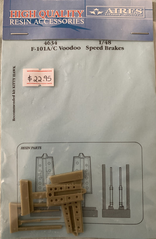 [64] Aires 1/48 F-101A/C Voodoo Speed Brakes