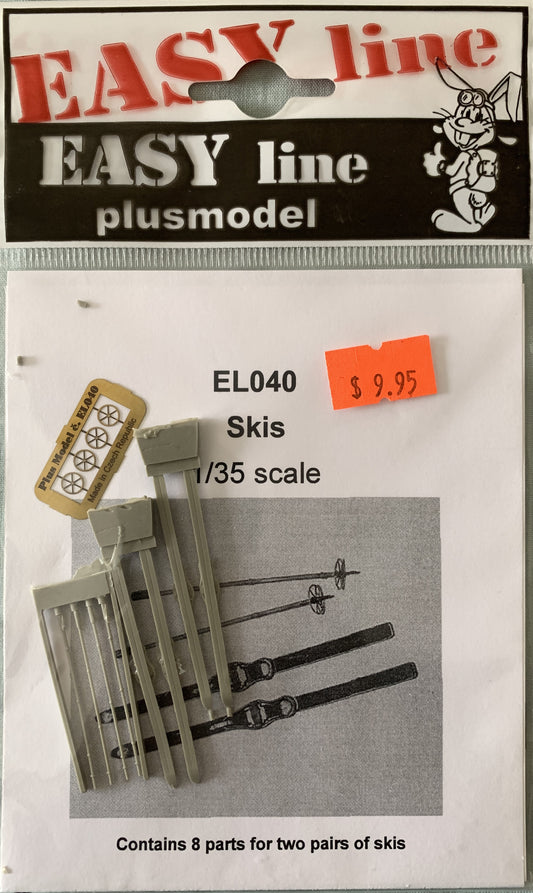 [52] Plus Model 1/35 Skis