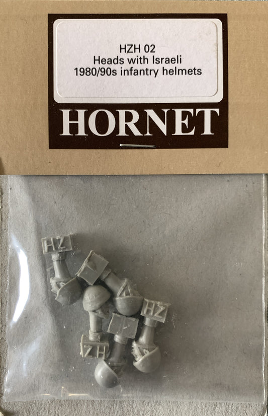 [66] Hornet 1/35 Heads with Israeli 1980's/90's Infantry Helmets