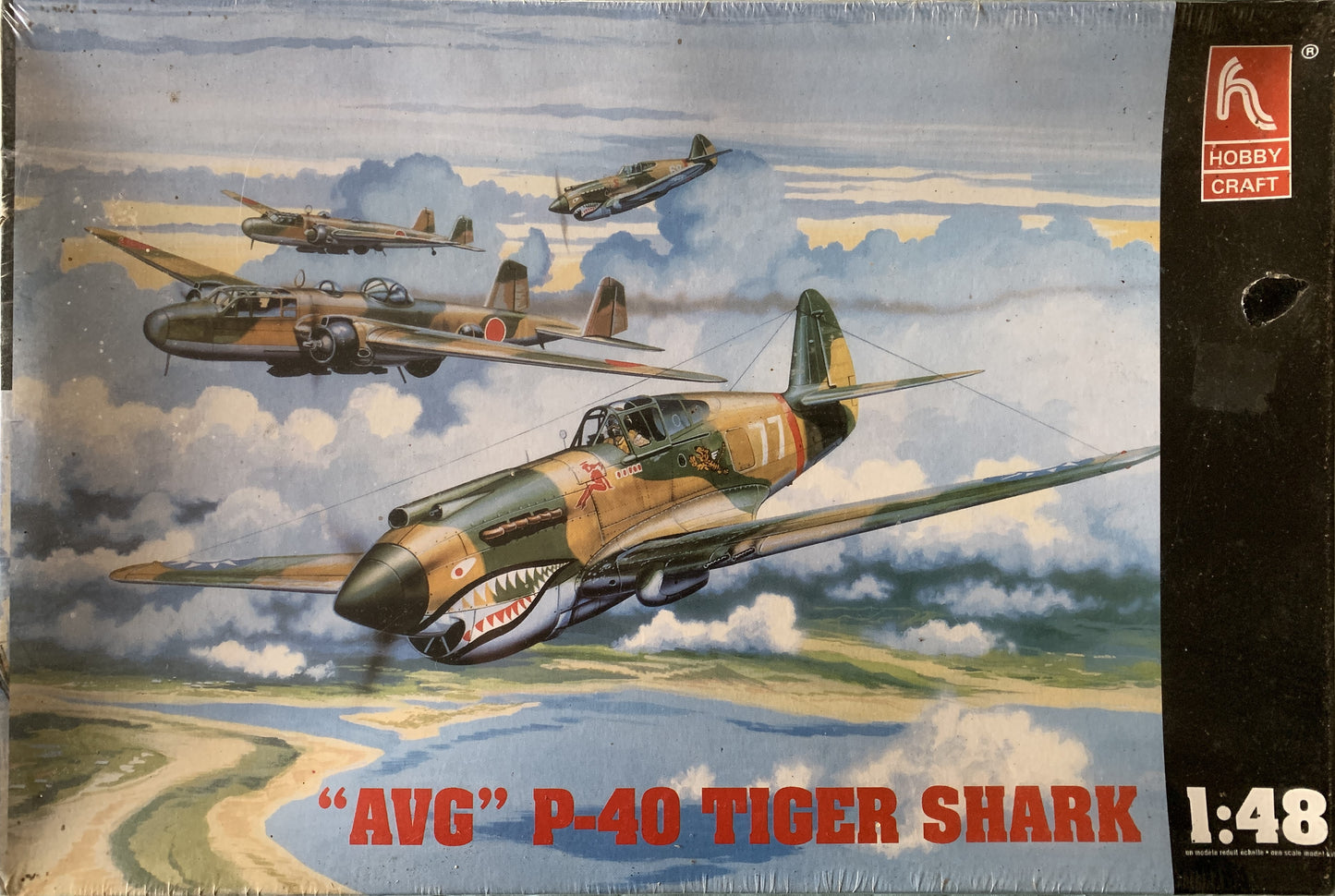 Hobbycraft 1/48 "AVG" Tiger Shark (P-40)