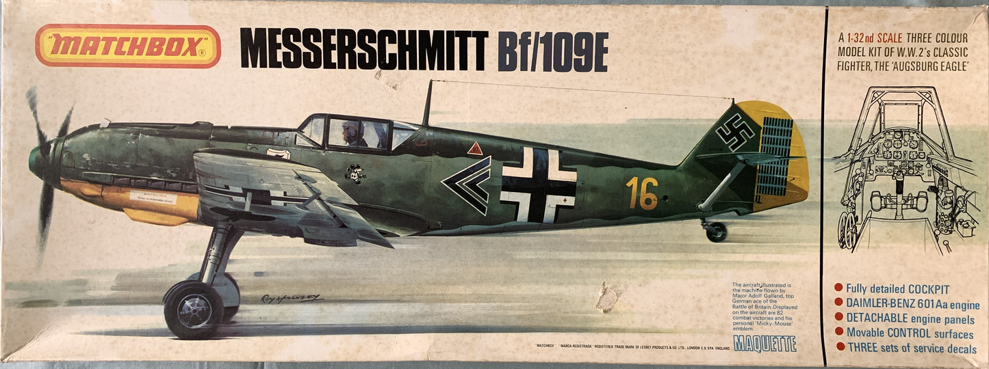 Matchbox 1/32 Messerschmitt Bf 109E