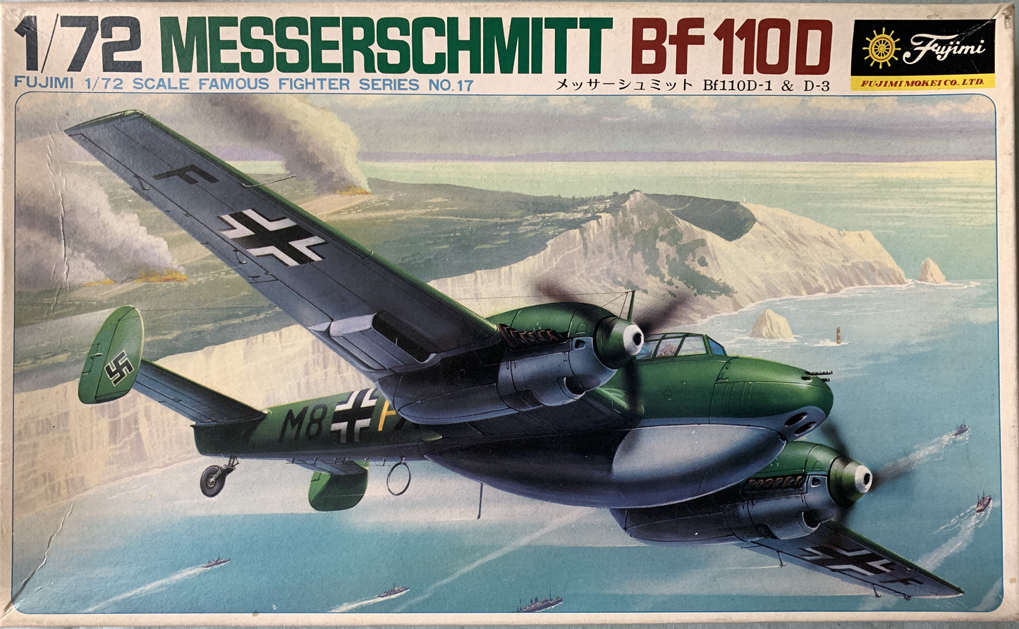 Fujimi 1/72 Messerschmitt Bf 110D