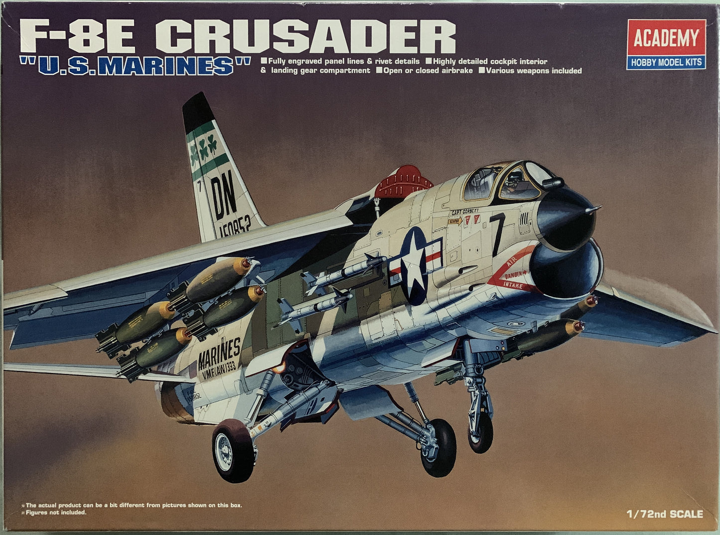 Academy 1/72 F-8E Crusader "U.S Marines"