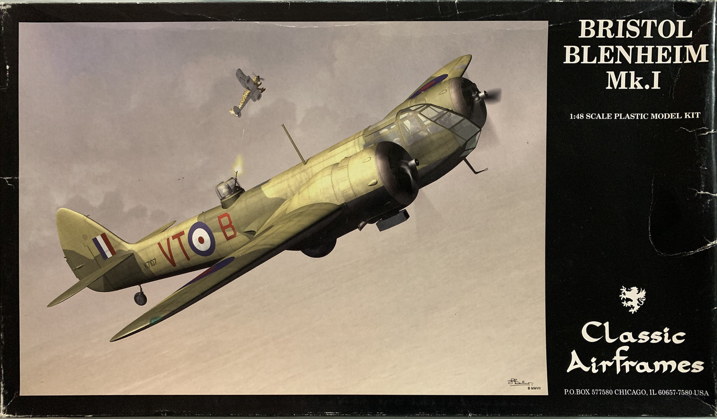 Classic Airframes 1/48 Bristol Blenheim Mk.I