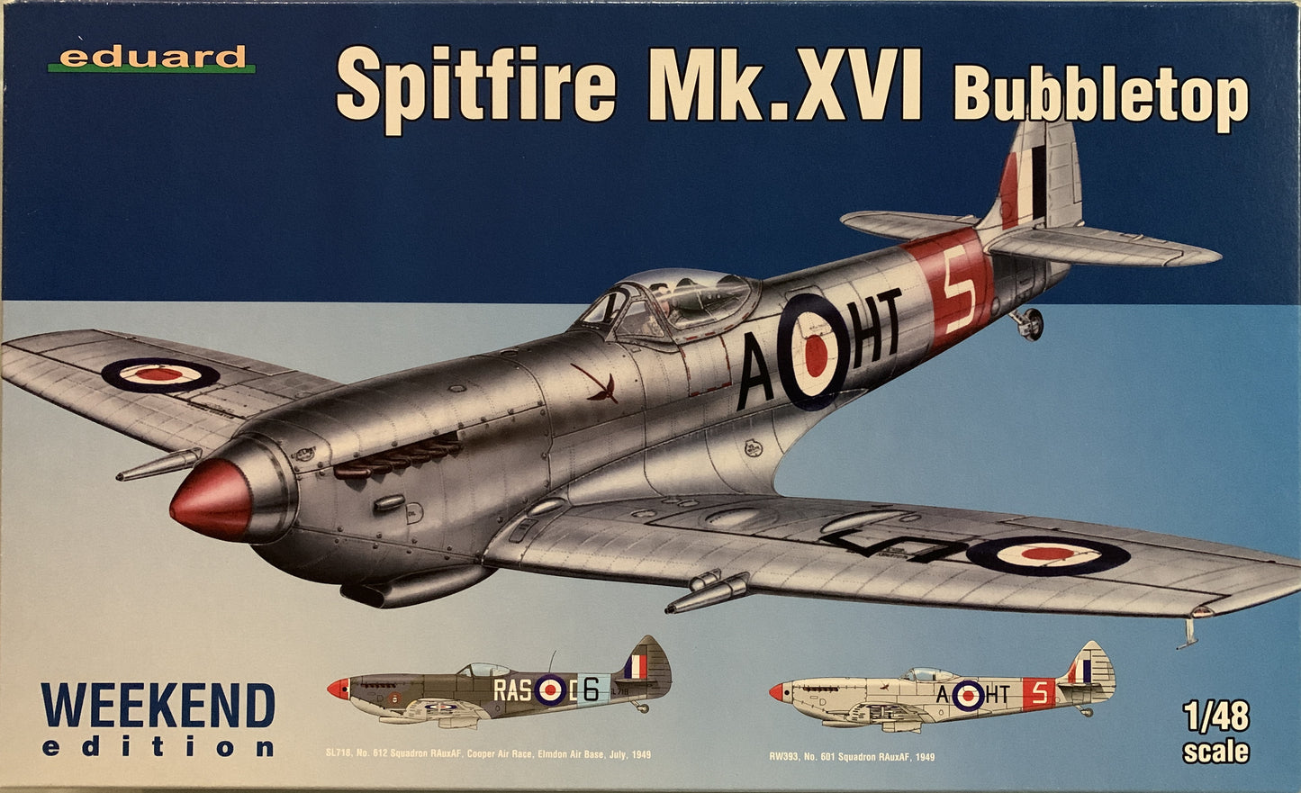 Eduard 1/48 Spitfire Mk.XVI Bubbletop Week End edition