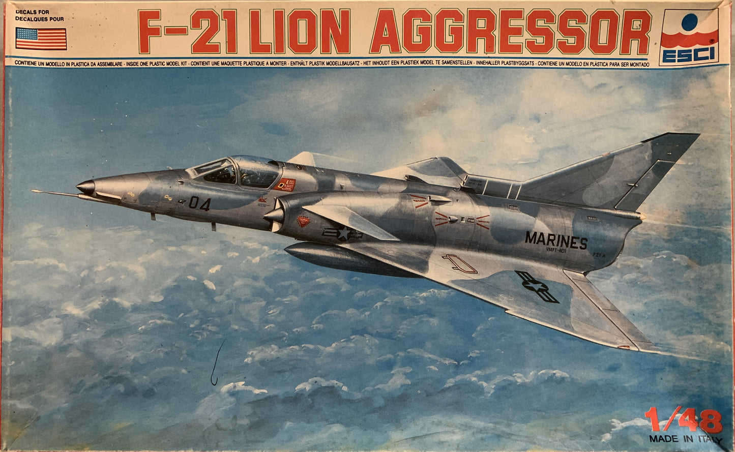 ESCI 1/48 F-21 Lion Agressor