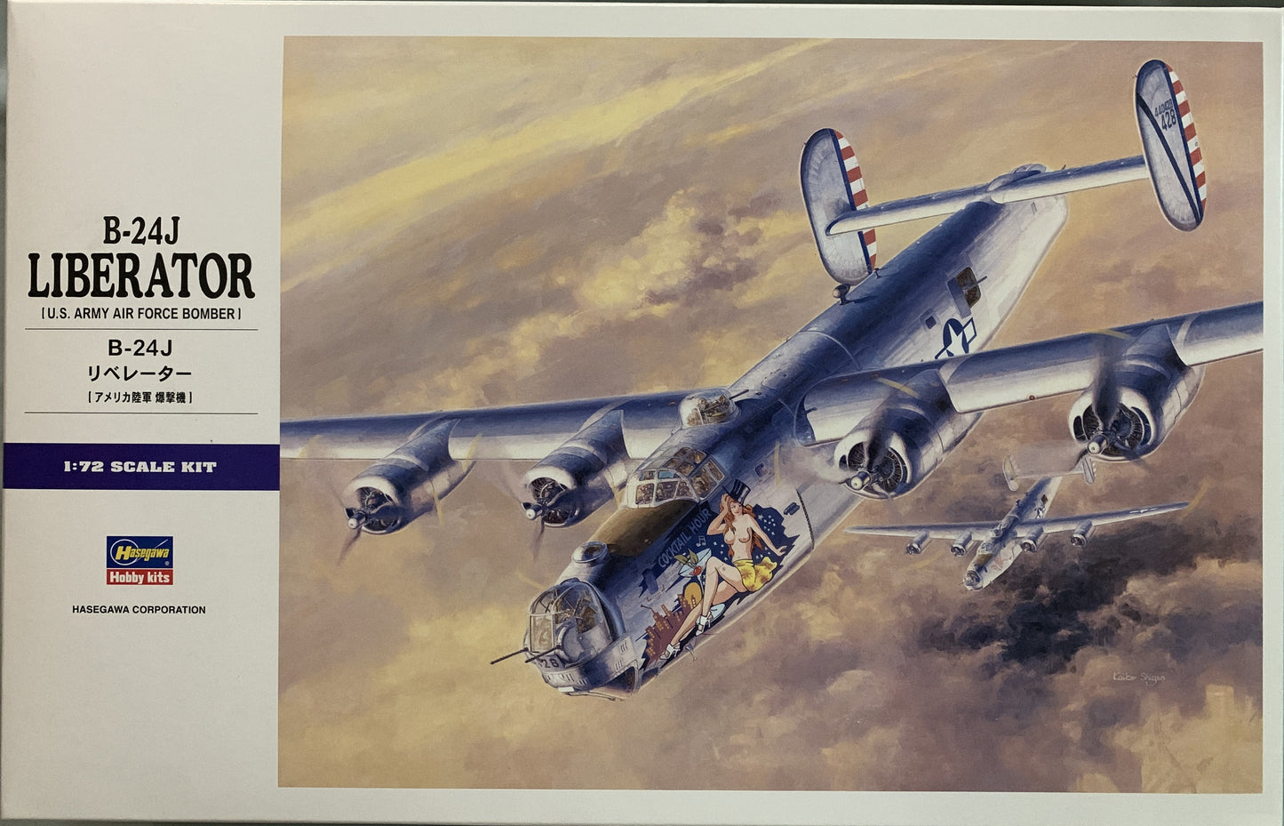 Hasegawa 1/72 B-24J Liberator