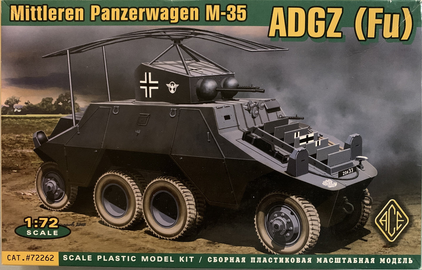 Ace 1/72 Mittleren Panzerwagen M-35 ADGZ (Fu)