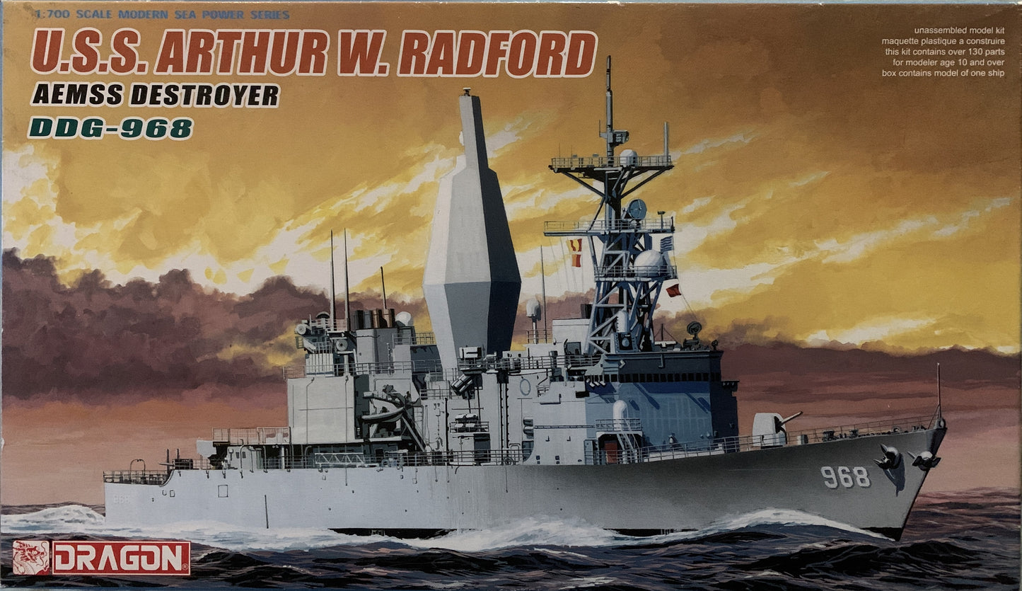 Dragon 1/700 USS Arthur W.Radford AEMSS Destroyer DDG-968