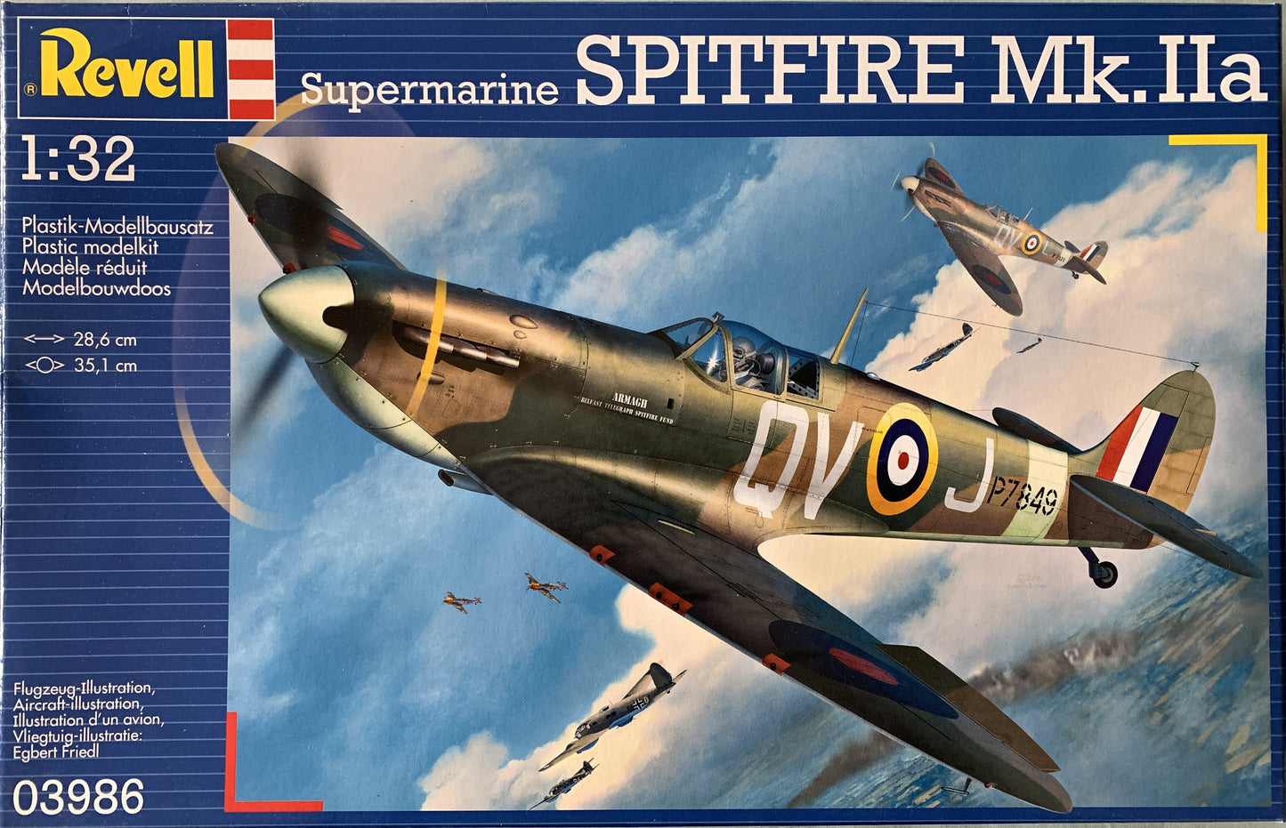 Revell 1/32 Supermarine Spitfire Mk.IIa