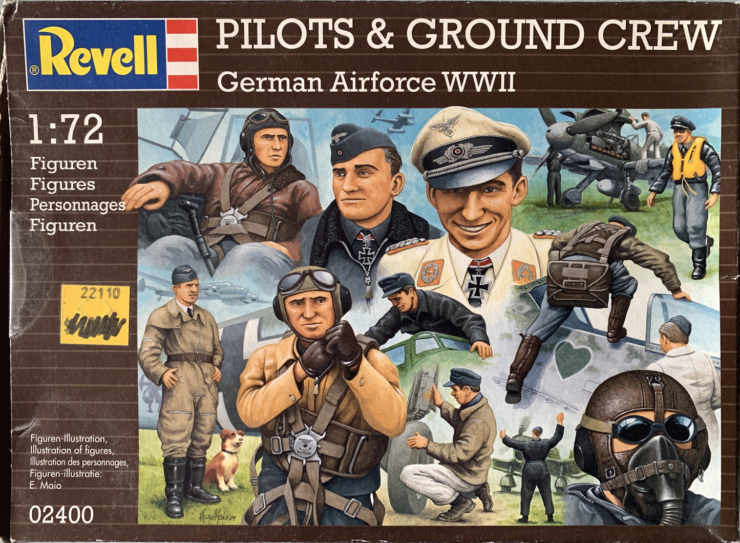 Revell 1/72 Pilots & Groundcrew, German Air Force WWII