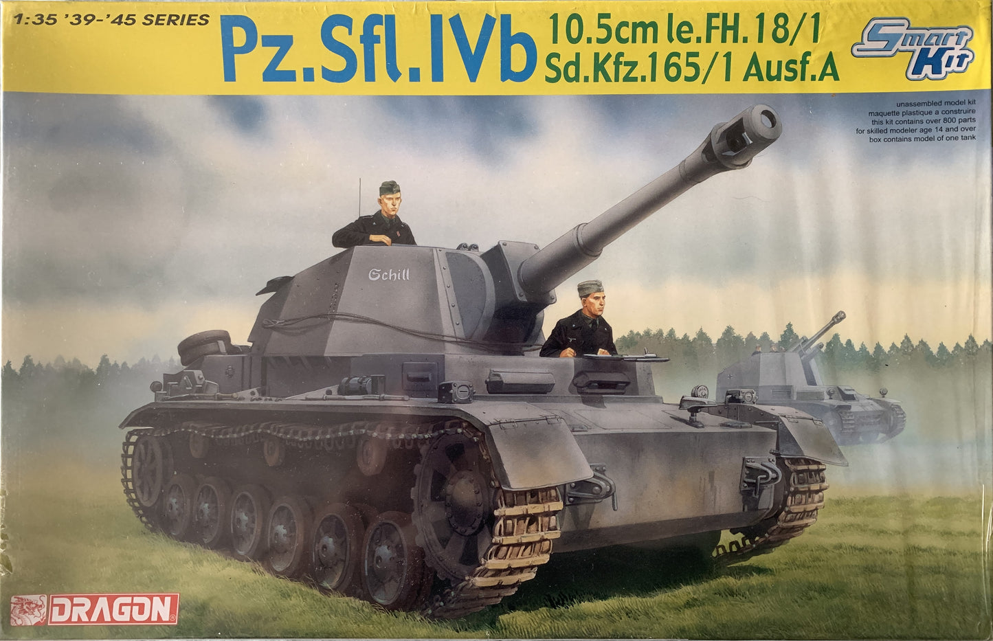 Dragon 1/35 Pz.Sfl.IVb 10.5cm le.FH.18/1 Sd.Kfz.165/1 Ausf.A