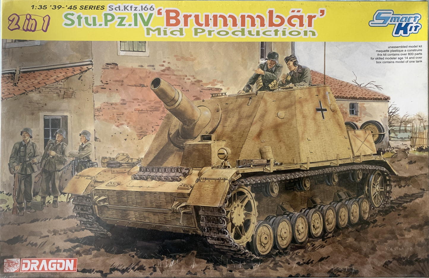 Dragon 1/35 Sd.Kfz.166 Stu.Pz.IV "Brummbar" Mid Production