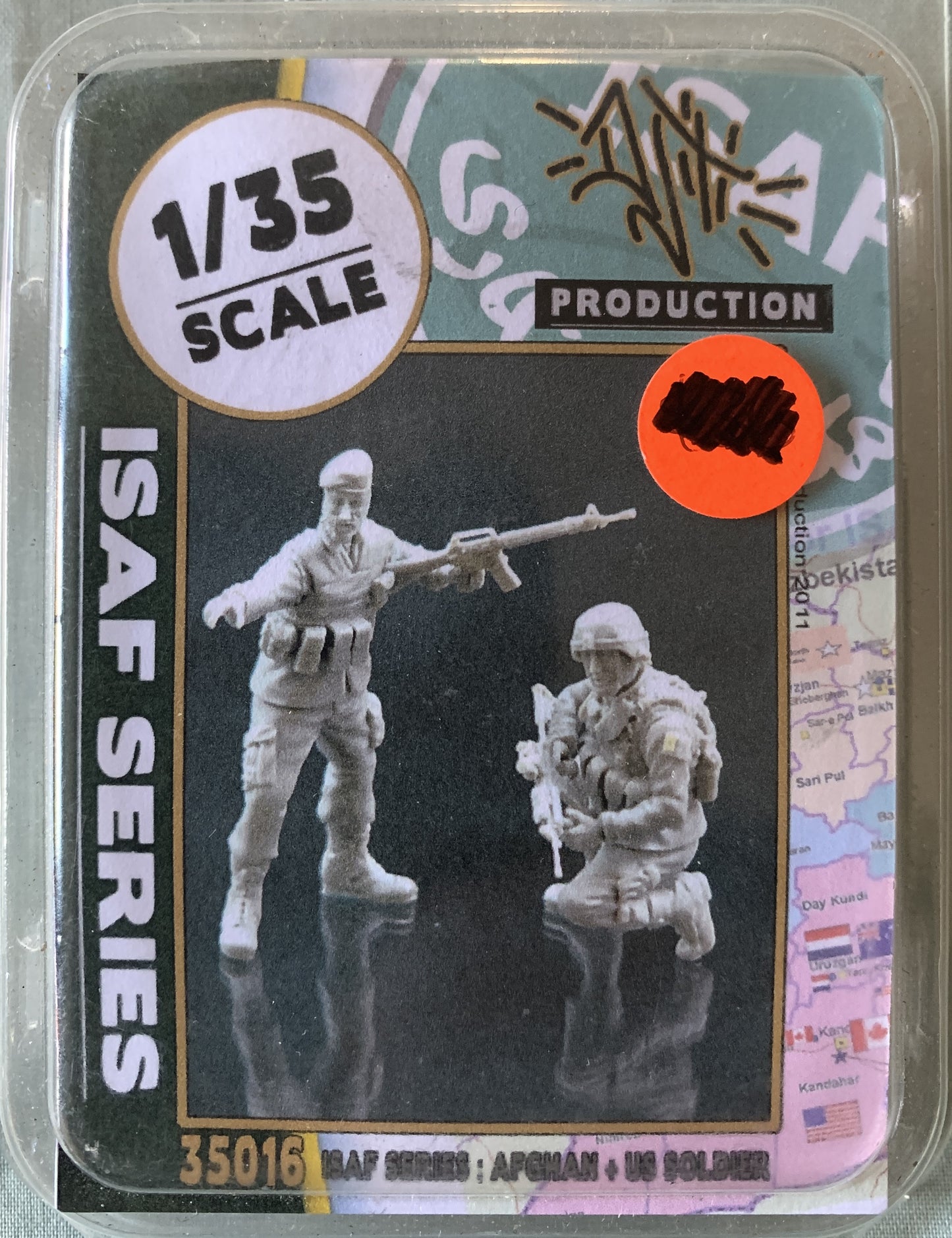 Djiti 1/35 ISAF Series Afghan & U.S Soldier